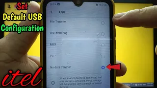 How to enable or disable default USB configuration on itel S15 | Networking | Developer Options