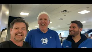 CBS 8's Jake and John run into Bill Walton in Houston before NCAA Basketball Tournament Final Four