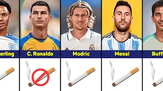 Football Players Who Smoke Cigarettes in Real Life 🚬