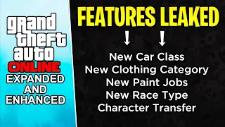 GTA 5 Online Enhanced & Expanded - NEW Upgrades & Features LEAKED