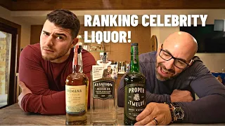 Are celebrity liquors any good? (we try the best three!)