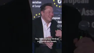 Elon Musk Says He’s ‘Aspirationally Jewish'