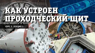 Как устроен проходческий щит. Курс «Транспорт мегаполиса»