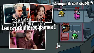 Premières parties pour Bouzi et Pidi avec toute la Team Croûton sur Among Us !