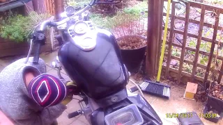 VT125 Honda Shadow 125 carburetor removal pt1