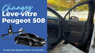 Changez facilement un lève vitre avant sur Peugeot 508 ! | ⚙️Star-pièces