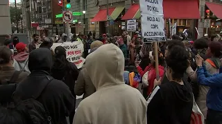 Protesters rally in Philadelphia after judge dismisses charges against officer in fatal shooting