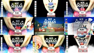 ALL NEW ICE SCREAM 7 8 9 10 GAME OVER SCENES