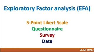 Exploratory Factor Analysis EFA