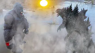 NEW GODZILLA vs. KONG 2021 - EPIC MOVIE BATTLE - BOBOTV