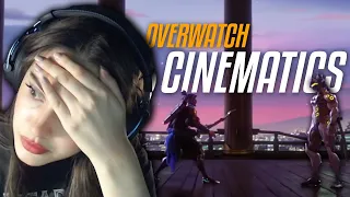 Dorozea FIRST TIME REACTION to Overwatch Cinematics