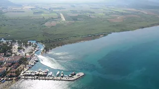 Akyaka ve Azmak Çayı 4k drone videosu