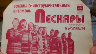 ВИА"Песняры"(худ.рук В.Мулявин)-"За полчаса до весны"(О.Фельцман-Н.Олев) гибкая (не мятая) пластинка