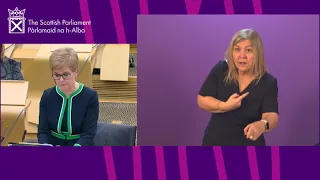 First Minister's Questions BSL - 17 December 2020