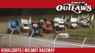 World of Outlaws Craftsman Sprint Cars Wilmot Raceway July 29, 2017 | HIGHLIGHTS