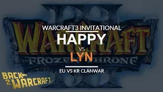 WC3INV - KR vs. EU: [O] Lyn vs. Happy [U]