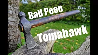 Axe Making - Forging a Tomahawk from a Ball Peen Hammer