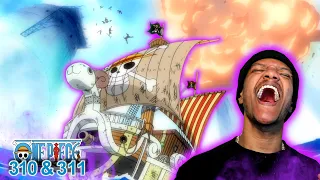 ODA IS A GOAT STORYTELLER!! GOING MERRY SAVES THE STRAWHATS!! | One Piece Episodes 310 & 311