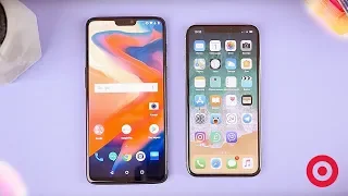 iPhone X против Oneplus 6. КТО КРУЧЕ?