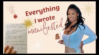 My Manifestation Journals | Scripting Success Story