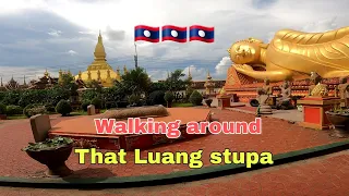Tour Laos || Pha That Luang Stupa, Laos’ most important Buddhist monument