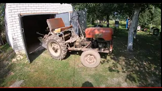 Самодельный трактор  30 лет в строю.  Обзор.homemade tractor
