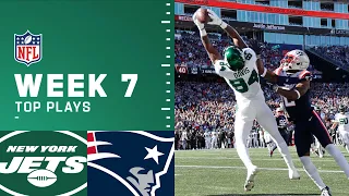 Jets Top Plays from Week 7 vs. Patriots | New York Jets