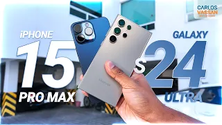 Galaxy S24 Ultra VS iPhone 15 Pro Max | ¿Cuál te conviene más?