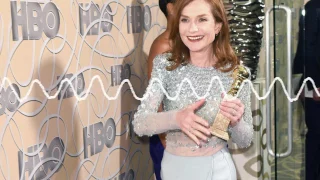 Golden Globes : la joie et la mise en garde d'Isabelle Huppert