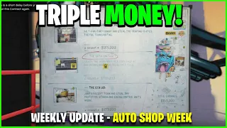 HUGE GTA ONLINE WEEKLY UPDATE! TRIPLE MONEY & DISCOUNTS!