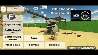 Testing chicken gun mod menu 2.1.03