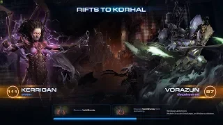 Starcraft 2 - Coop - Rifts to Korhal - Brutal - Kerrigan