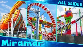 ALL INSANE WATER SLIDES at Miramar Weinheim!!