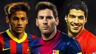 (futnet)Leo Messi, Luis Suarez & Neymar Jr - Amazing Trio - 2014 HD