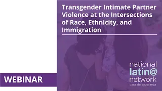 Transgender Intimate Partner Violence at the Intersections of Race, Ethnicity, and Immigration