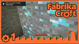 İLK ELMAS ve MADEN MAKİNASI 💎💎💎 - FabrikaCraft S2 - #1