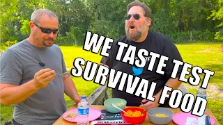 "Survival Food" Taste Test