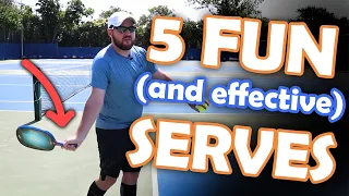 5 fun and effective pickleball serves you can do to impress your friends