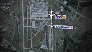 NTSB: Near-collision between FedEx plane, Southwest flight at Austin airport under investigation