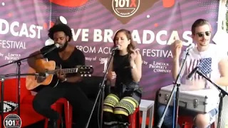 Alice Merton "Lash Out" Stripped Down Performance During the Austin City Limits Music Festival| 101X