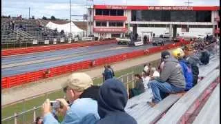 Pure Stock Muscle Car Drags 2014