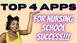 TOP 4 NURSING SCHOOL APPS | Amazing Apps to Help with Nursing School SUCCESS! (2022)