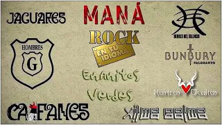 Rock en español de los 80 y 90 - Enrique Bunbury, Caifanes, Enanitos Verdes, Mana, SODa Estereo