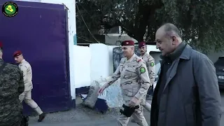 وزير الدفاع يزور مديرية الاستخبارات العسكرية ويشرف على تنفيذ الخطة الأمنية لمدينة الكاظمية المقدسة