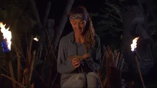 Survivor Ghost Island: Morgan Gives Her Legacy Advantage to Domenick (+Her Final Words)