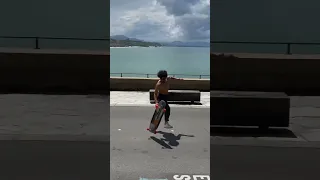 Pre-surf warm up session ☀️ 🛹 🏄‍♀️ #longboarding #longboarddancing #longboard #longboardtricks