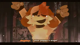 dogday death cutscene (animation)//animation//sad moments//poppy playtime smiling critters 3//lazy