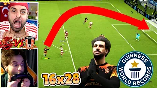 YENİ DÜNYA REKORU 16 TANE 28 METRE PLASE GOL ! EMJAN AĞLADI ! ÜMİDİ VS EMJAN ELPESİCO 24