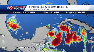 Tropical Storm Idalia forms, heads for Florida