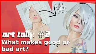 Art Talk #2: What's good and bad art? Drawing Katyuska moonfox #katyuskamoonfox #drawing #artwork